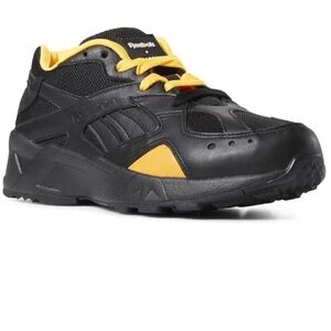 Reebok x GiGi Hadid Aztrek Sneakers black yellow mens size 7 EU 39 women’s 8.5